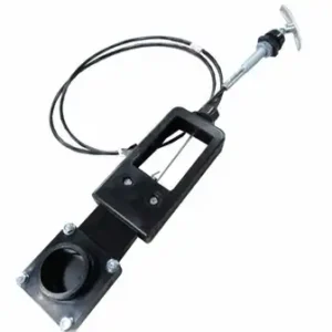 Waste Valve 1.5" Valterra with 72" Cable Hub and Spigot Grey Valve H1001H72